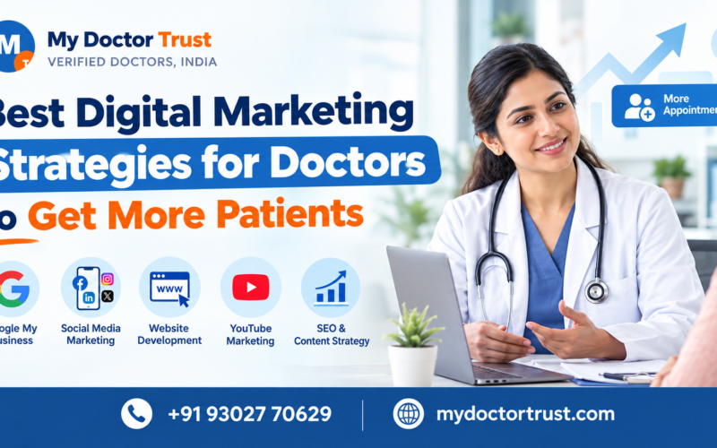 Best Digital Marketing Strategies for Doctors to Get More Patients