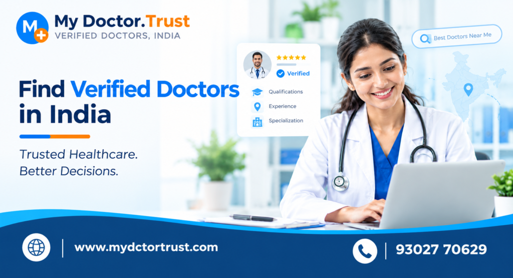 Find Verified Doctors in India: A Complete Guide to Choosing the Right Doctor
