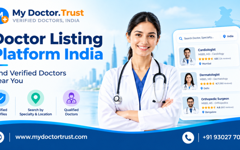 Doctor Listing Platform India: How Patients Can Find Verified Doctors Online