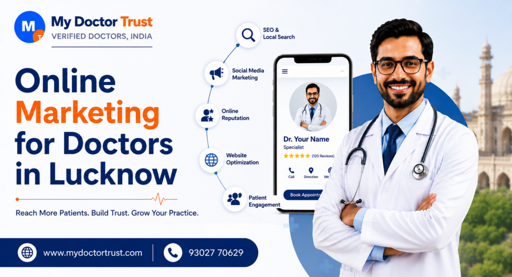 Online Marketing for Doctors in Lucknow: Build a Strong Digital Presence