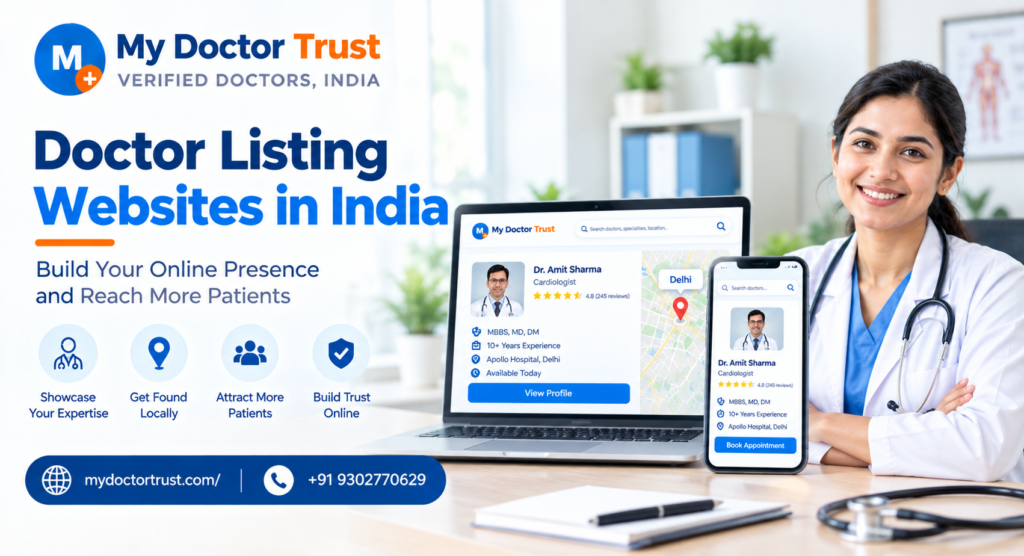 Doctor Listing Websites in India: Build Your Online Presence