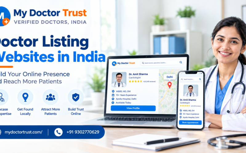 Doctor Listing Websites in India: Build Your Online Presence