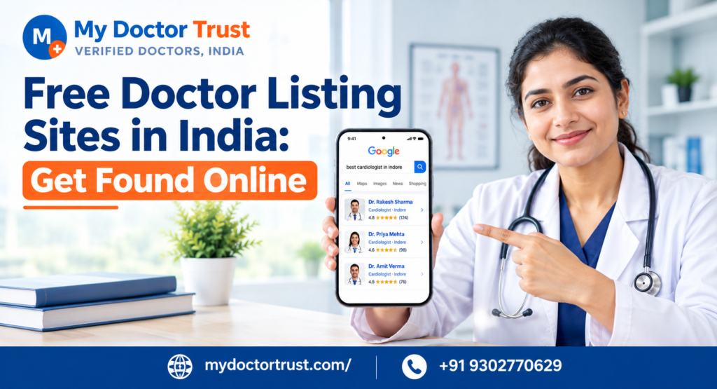 How to Find Free Doctor Listing Sites in India Help Doctors Get Found Online