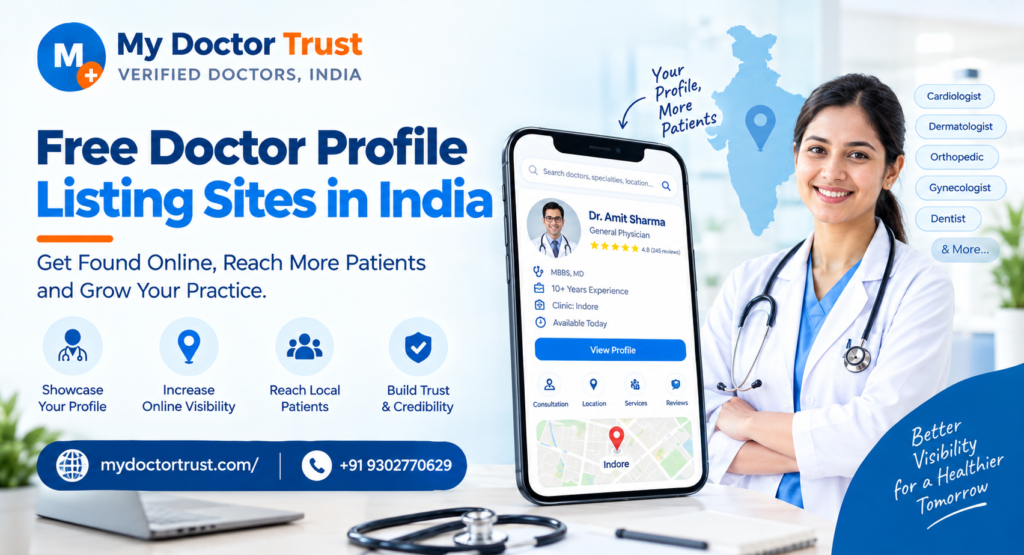 Free Doctor Profile Listing Sites in India: Grow Your Online Presence