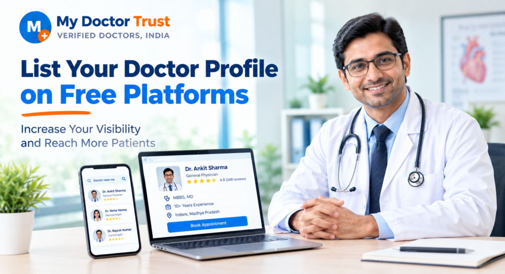 List your doctor Profile with My Doctor Trust