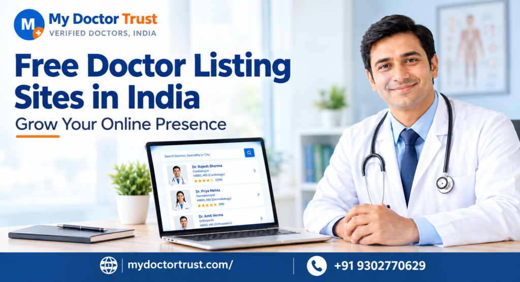 Free Doctor Listing Sites in India: Grow Your Online Presence