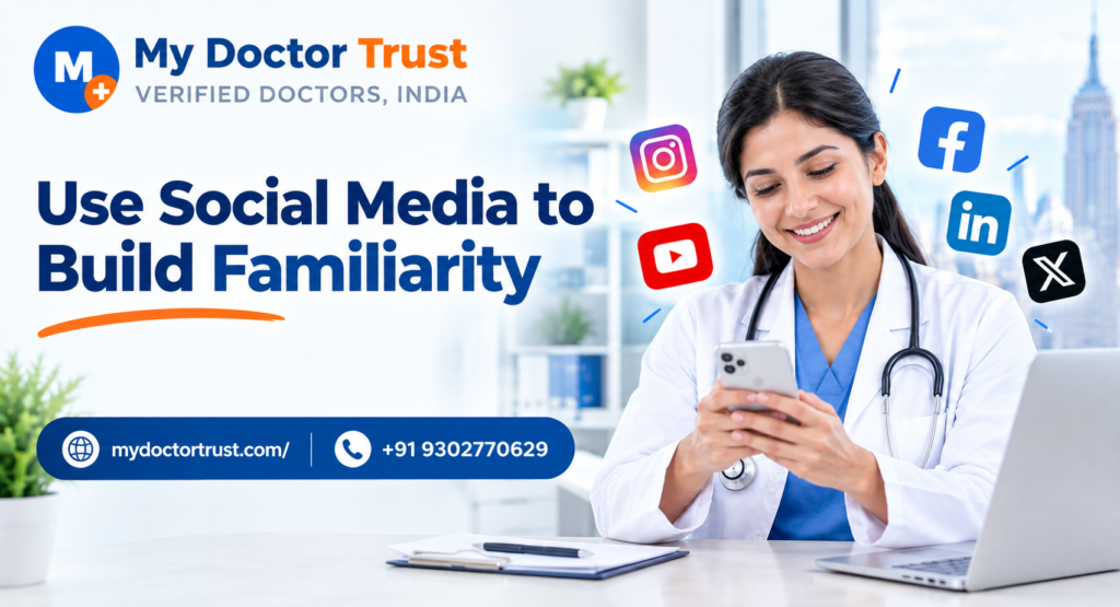 Use Social Media to Build Familiarity