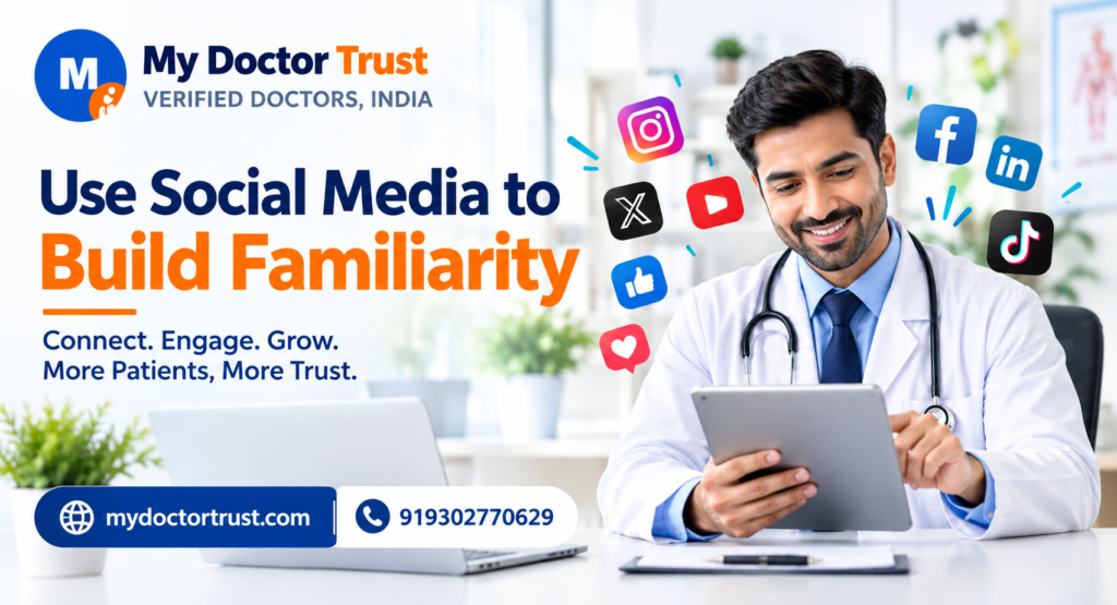Use Social Media to Build Familiarity